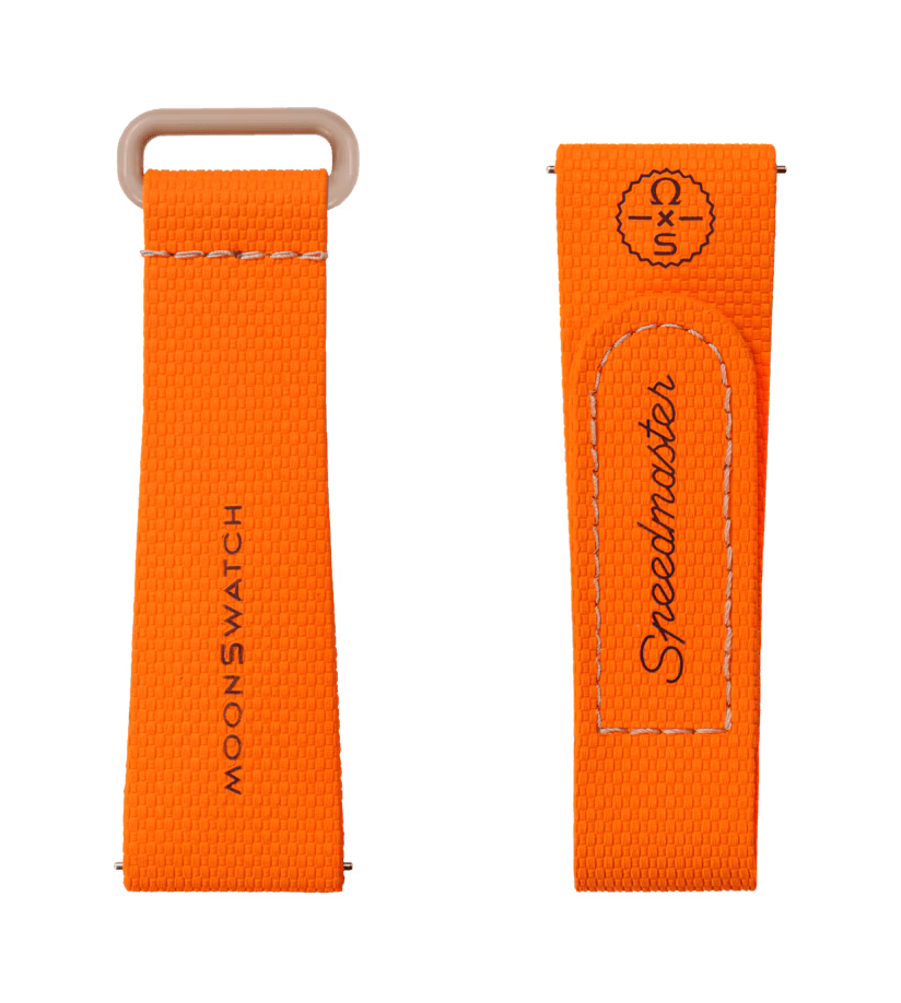 Moonswatch Orange/sand Rubber – Image 2