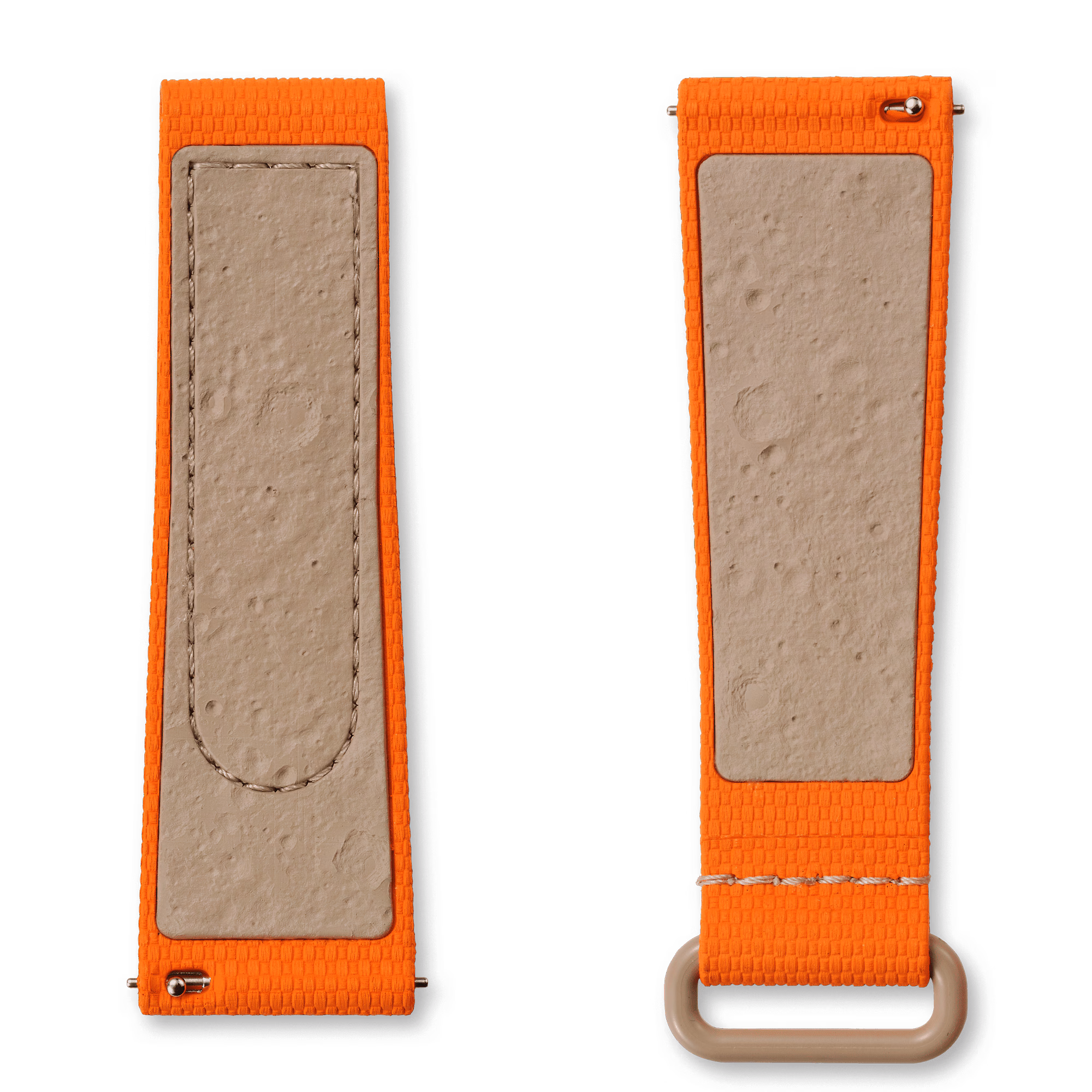 Moonswatch Orange/sand Rubber