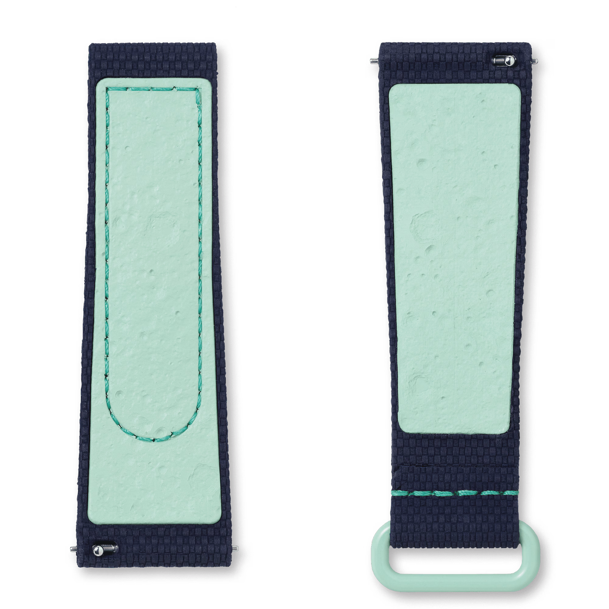 Moonswatch Dark Blue/green Rubber