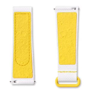 Moonswatch White/yellow Rubber
