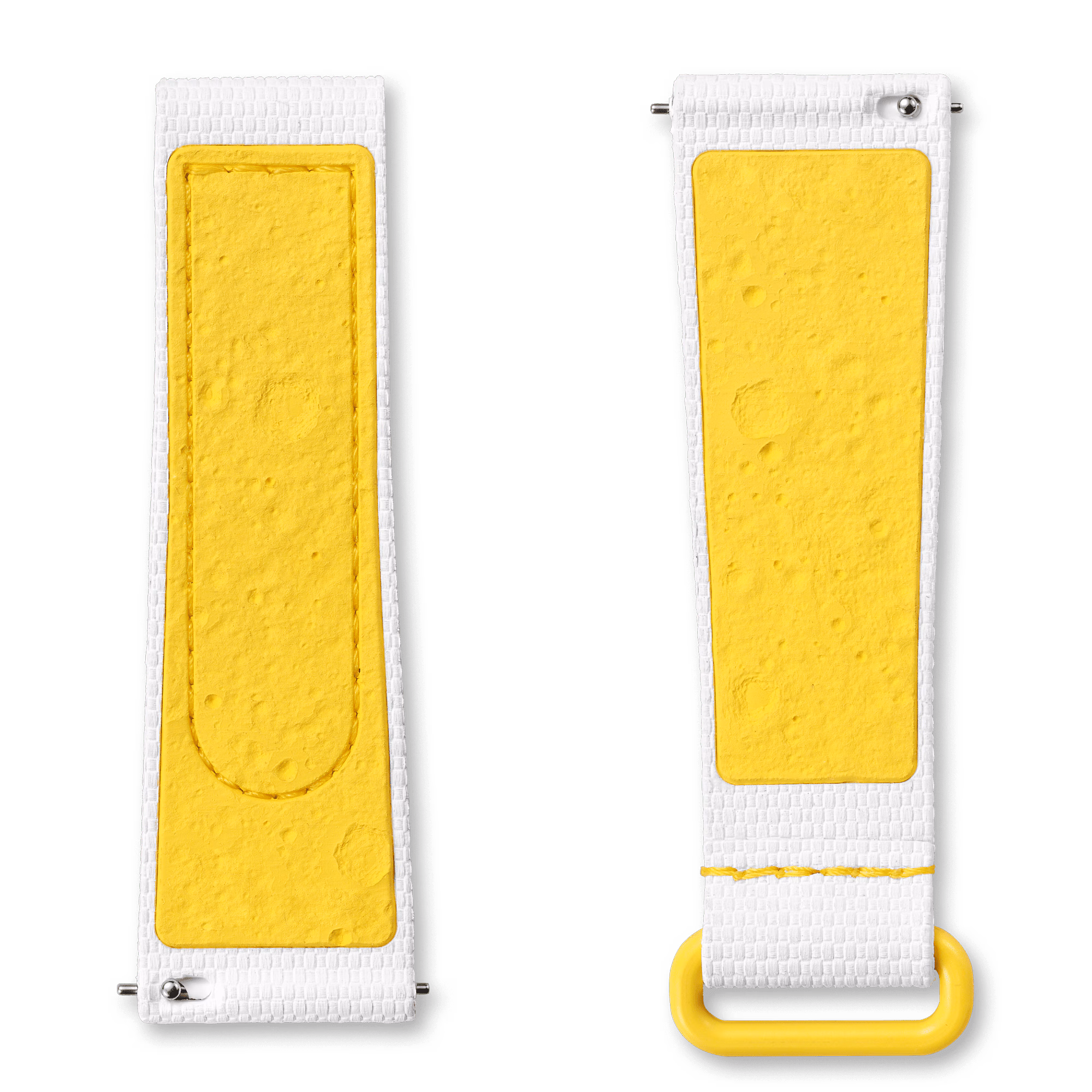 Moonswatch White/yellow Rubber