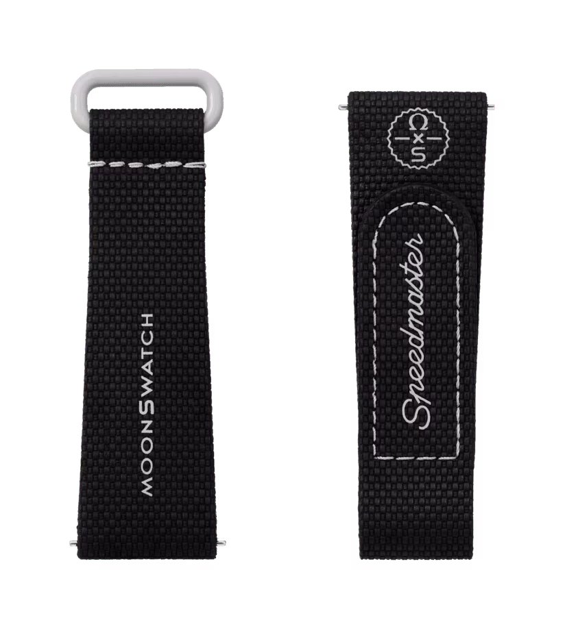 Moonswatch Black/grey Rubber – Image 2