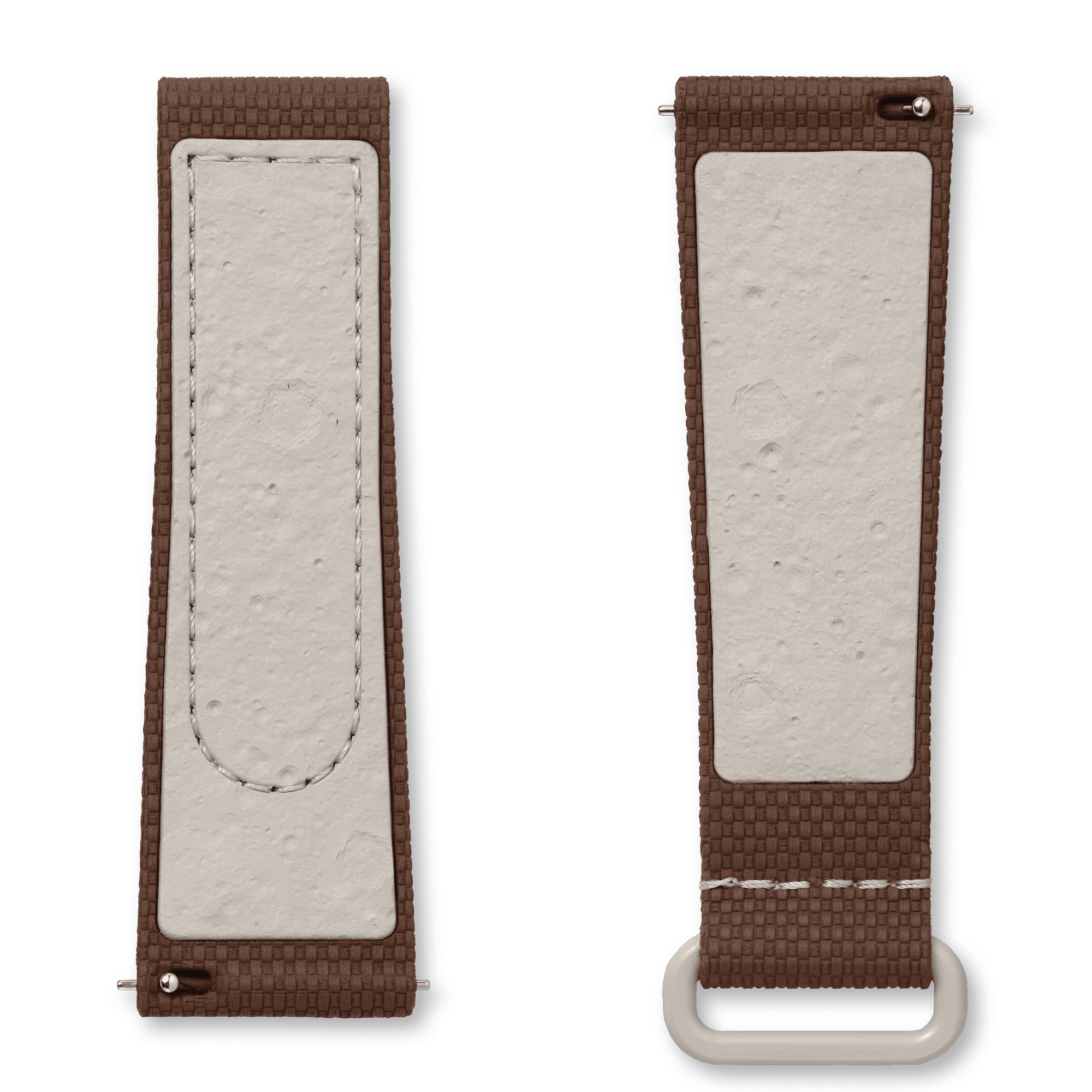 Moonswatch Brown/beige Rubber